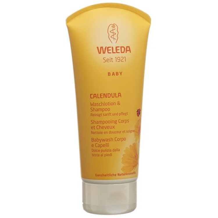 Weleda Baby Calendula Wash Lotion & Shampoo 200 ml