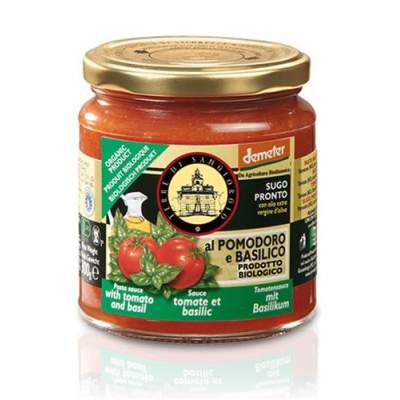 Terre di sangiorgio sugo basilico demeter 300 g