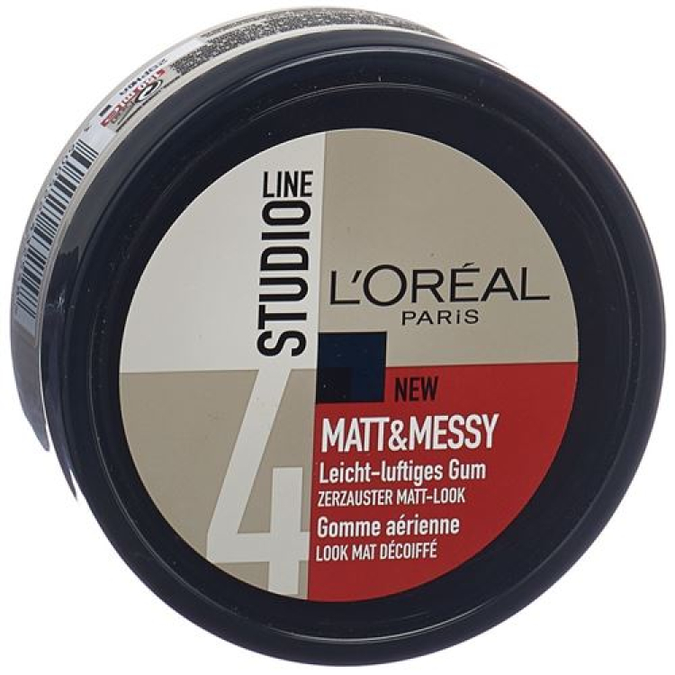 Studio Line Matt & Messy permen karet ringan dan lapang 150 ml