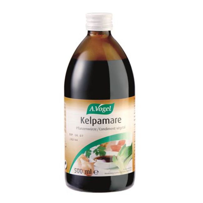 A. Vogel Kelpamare Liq 500 ml - Natural Seasoning with Iodine