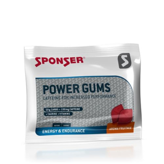 Sponsor Power Gums Fruit Mix Bag 75 g