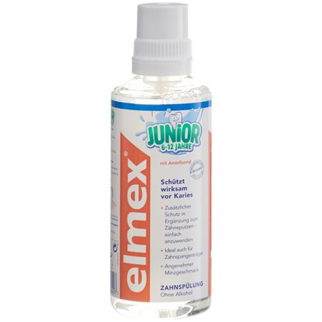 elmex JUNIOR enjuague dental 400 ml