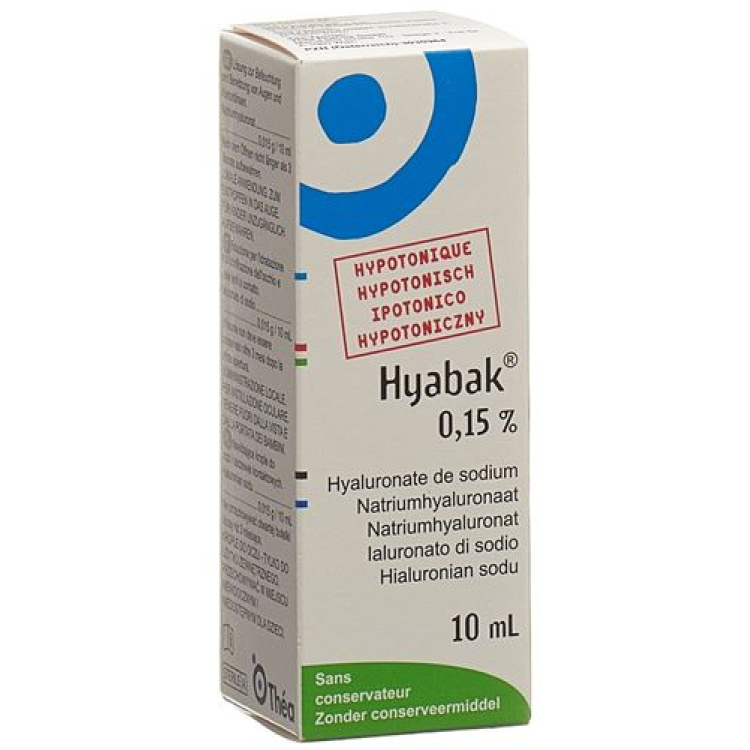 Hyabak Gtt Opht neue Formel 10 ml