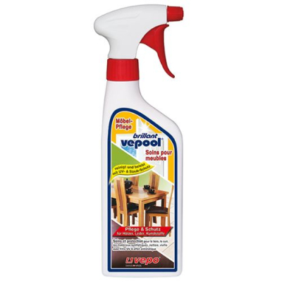 Vepool brilliant furniture care 360°c vapo 500 ml