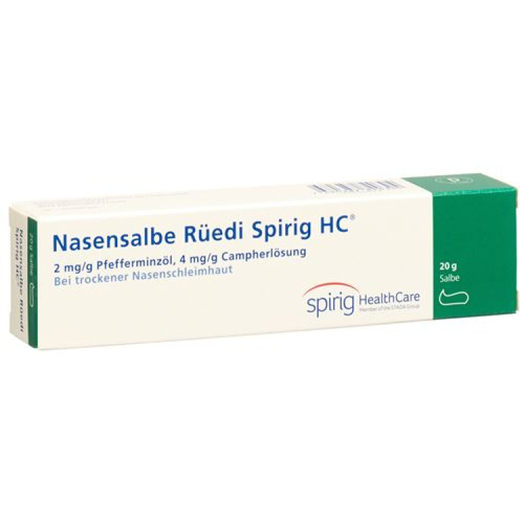 Мазь назальна Rüedi Spirig HC nasal ointment Tb 20 г