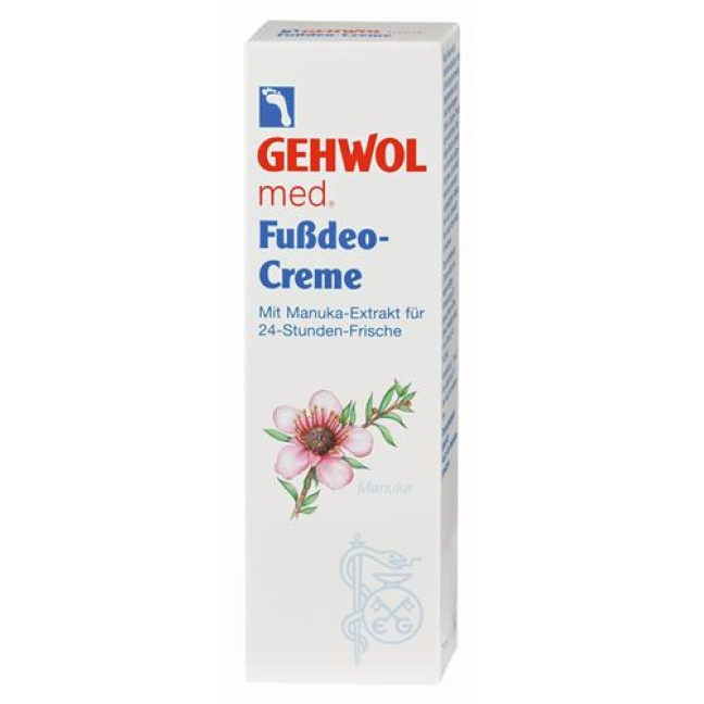 Gehwol med foot deodorant cream 75 ml