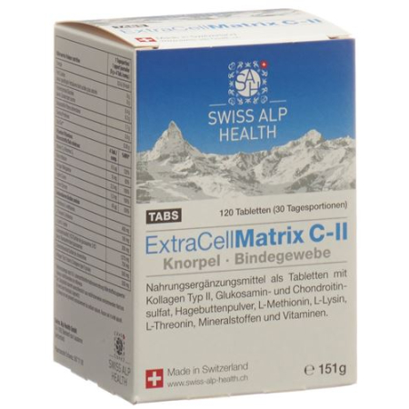 Extra Cell Matrix C-II TABS na stawy 120 szt