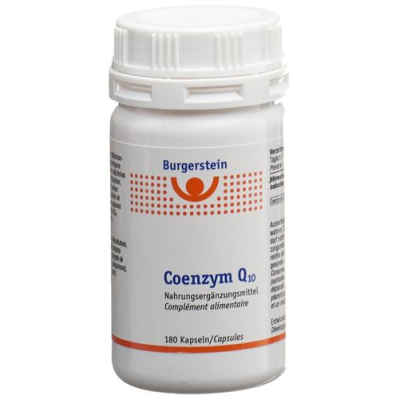 Burgerstein Coenzyme Q10 30 mg 180 kapslar