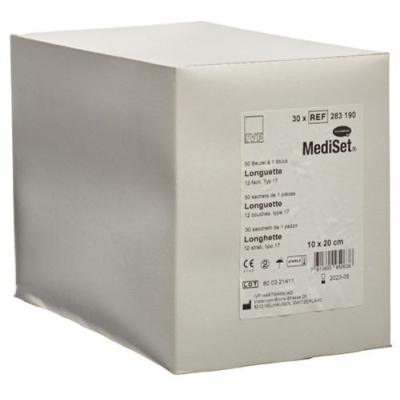 Mediset ivf longuetter typ 17 10x20cm 12 gånger sterila 30 x