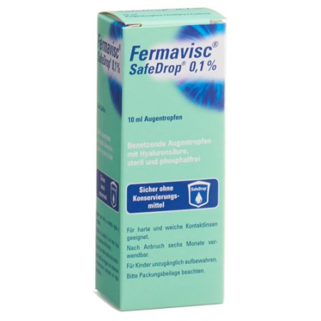 Fermavisc safe drop Gd Opht 0.1% Fl 10 ml