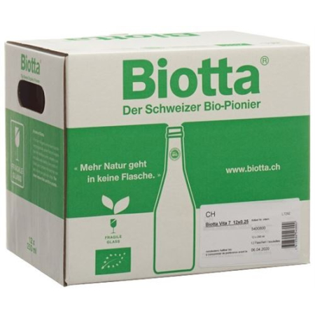Biotta Vita 7 Organic 12 x 250 ml
