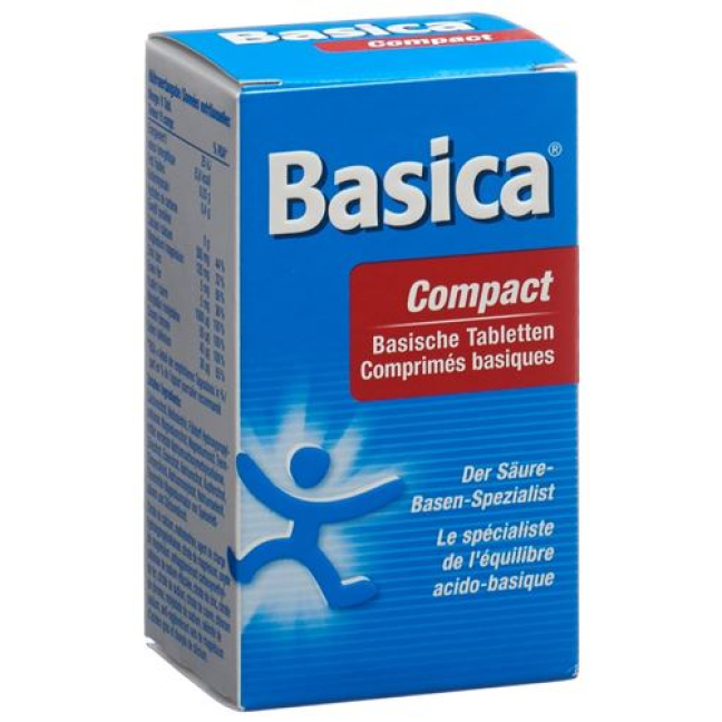 Basica Compact 120 pastilles de sel minéral