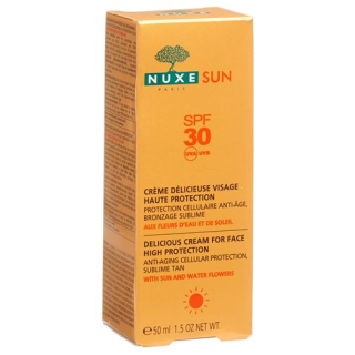 Nuxe Sun Creme Visage Delic apsaugos nuo saulės faktorius 30 50ml