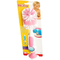 Nuby bottle brush Premium incl. Teat brush. with suction cup