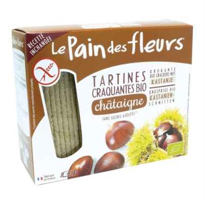 Flower bread chestnut organic gluten free 300 g