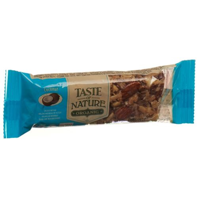 Taste of Nature Baton Kokosowy 40 g