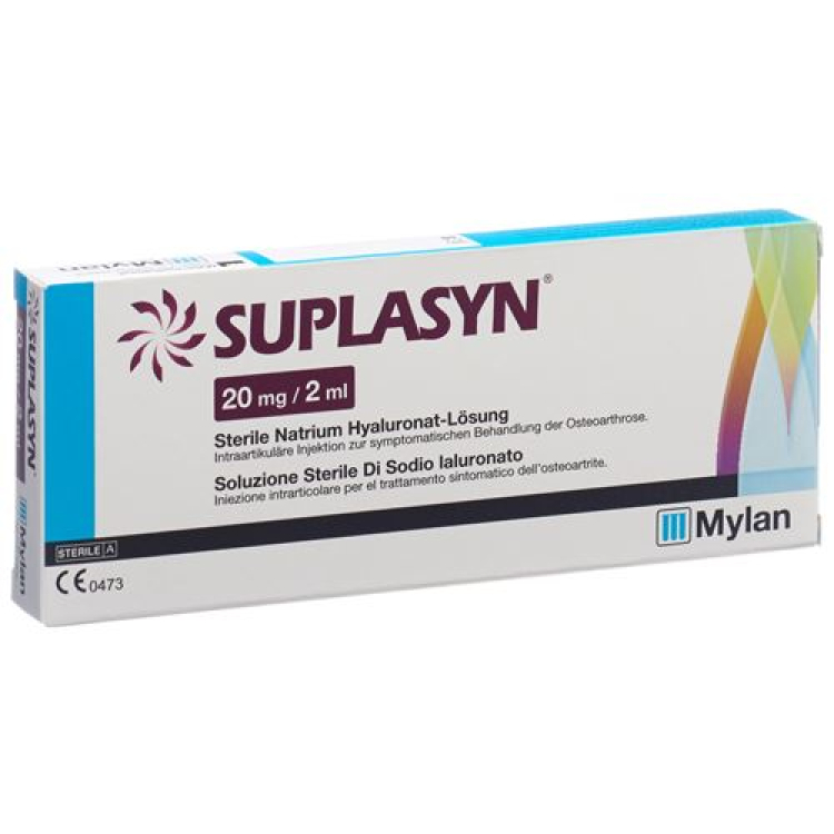 Suplasyn Inj Loes 20mg/2ml 3 Fertspr 2ml