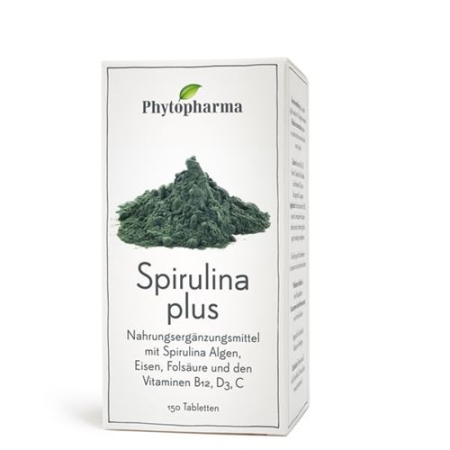 Phytopharma Spirulina Plus 150 tablettia