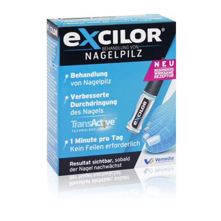 Excilor neglesoppløsning 3,3 ml