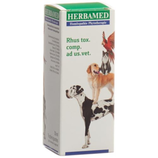 Herbamed Rhus toxicodendron comp ad us vet 50 ml