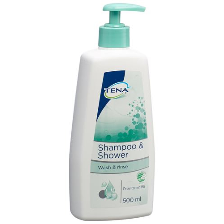 TENA Shampo & Pancuran Fl 500 ml