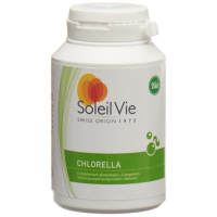 Soleil Vie Chlorella 500 مجم أقراص من الزراعة المائية العضوية 180 قطعة