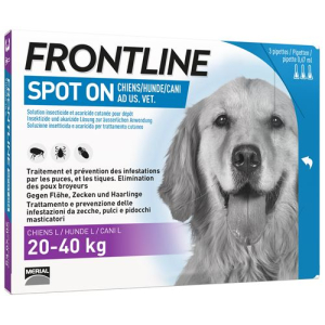 Frontline Spot On Dog L Liste D 3 x 2,68 ml