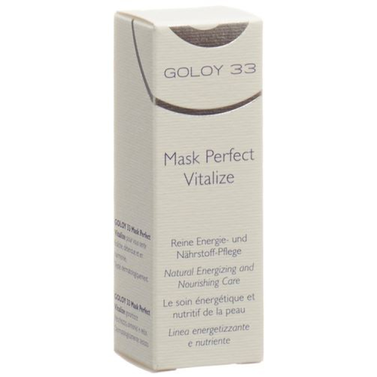 Goloy 33 Маска Perfect Vitalize 20мл