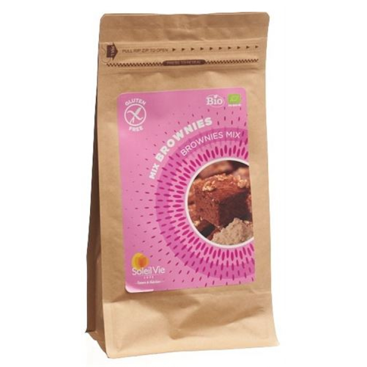 Soleil Vie Brownies Mix Bio glutenfrei 500 g