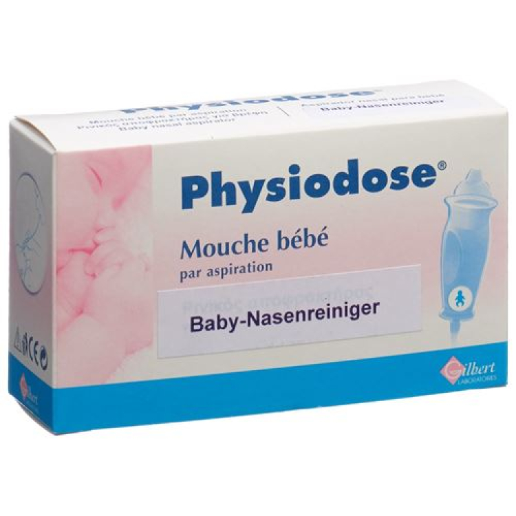 Physio Box ბავშვის ცხვირის გამწმენდი ერთი ესეით