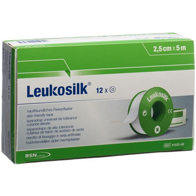 Leukosilk Skin-Friendly Fixing 5mx2.5cm