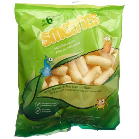 Smelties nature maize rods 27 x 50 g