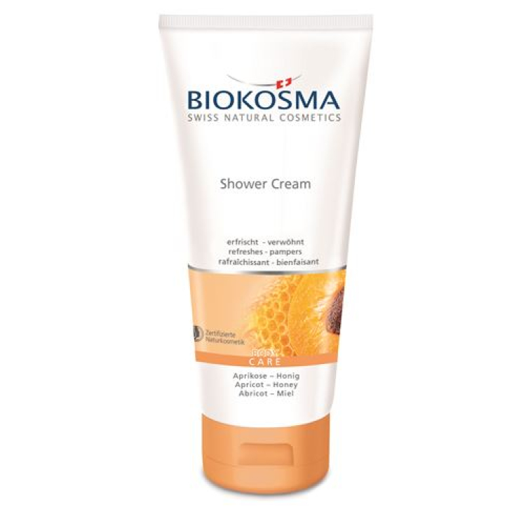 Biokosma Shower Cream aprikot Madu 200 ml