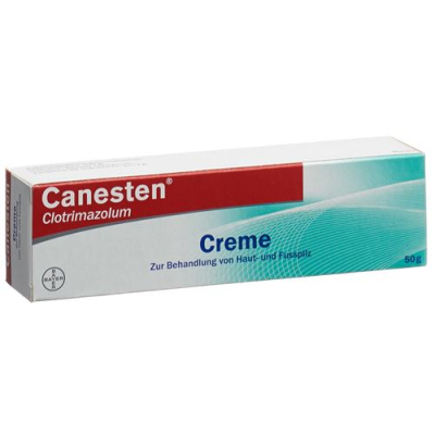 کرم canesten 10 میلی گرم در گرم 50 گرم tube