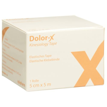 Dolor-X Bande de Kinésiologie 5cmx5m beige