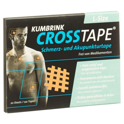 Cross tape traka za akupunkturu protiv bolova l 120 kom