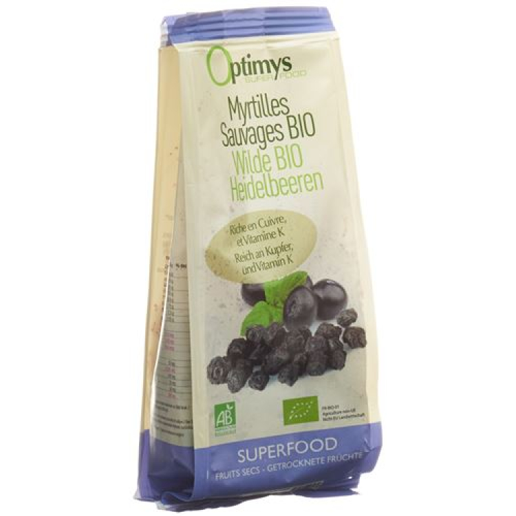 Optimys blueberries wild Bio 180 ក្រាម។