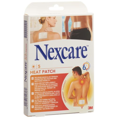 3m nexcare heat patch 9,5 x 13 cm 5 st