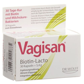 Vagisan Biotin-Lacto Kaps 30 pcs