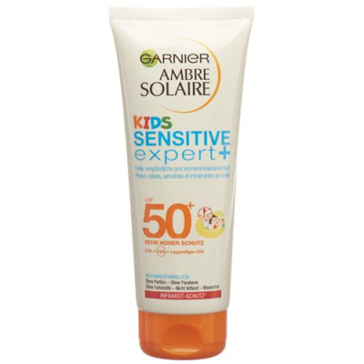 Ambre solaire børnemælk sensitive expert + sf50 200 ml