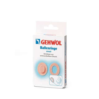Gehwol ball rings oval 6 pcs