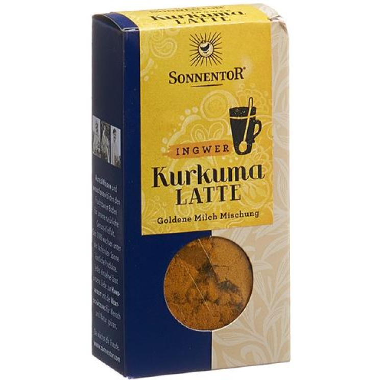 Sonnentor ciberžolė imbierinė latte bag 60 g