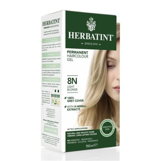 HERBATINT Hair Coloring Gel 8N Light Blonde 150 ml