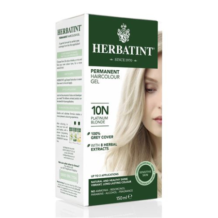 HERBATINT hair coloring gel 10N platinum blonde 150 ml