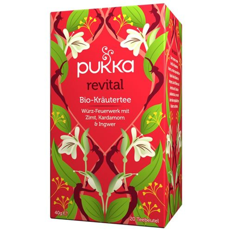 Pukka Revitalizing Tea Organic Btl 20 pcs