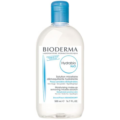 Bioderma hydrabio h20 ерітіндісі мицелляр 500 мл