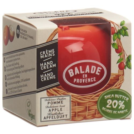 Balade en Provence hand cream apple can 30 ml