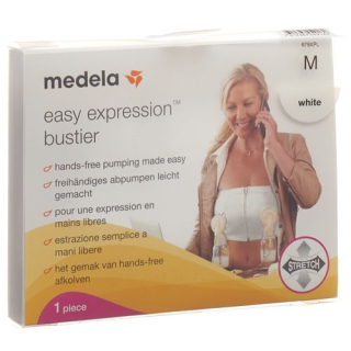 Medela Easy expression bra M White