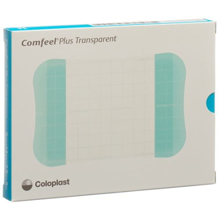 Comfeel Plus Прозрачная гидроколлоидная повязка 9x14см 10 шт.