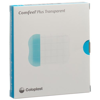 Comfeel plus transparent hydrokolloid bandage 5x7cm 10 stk